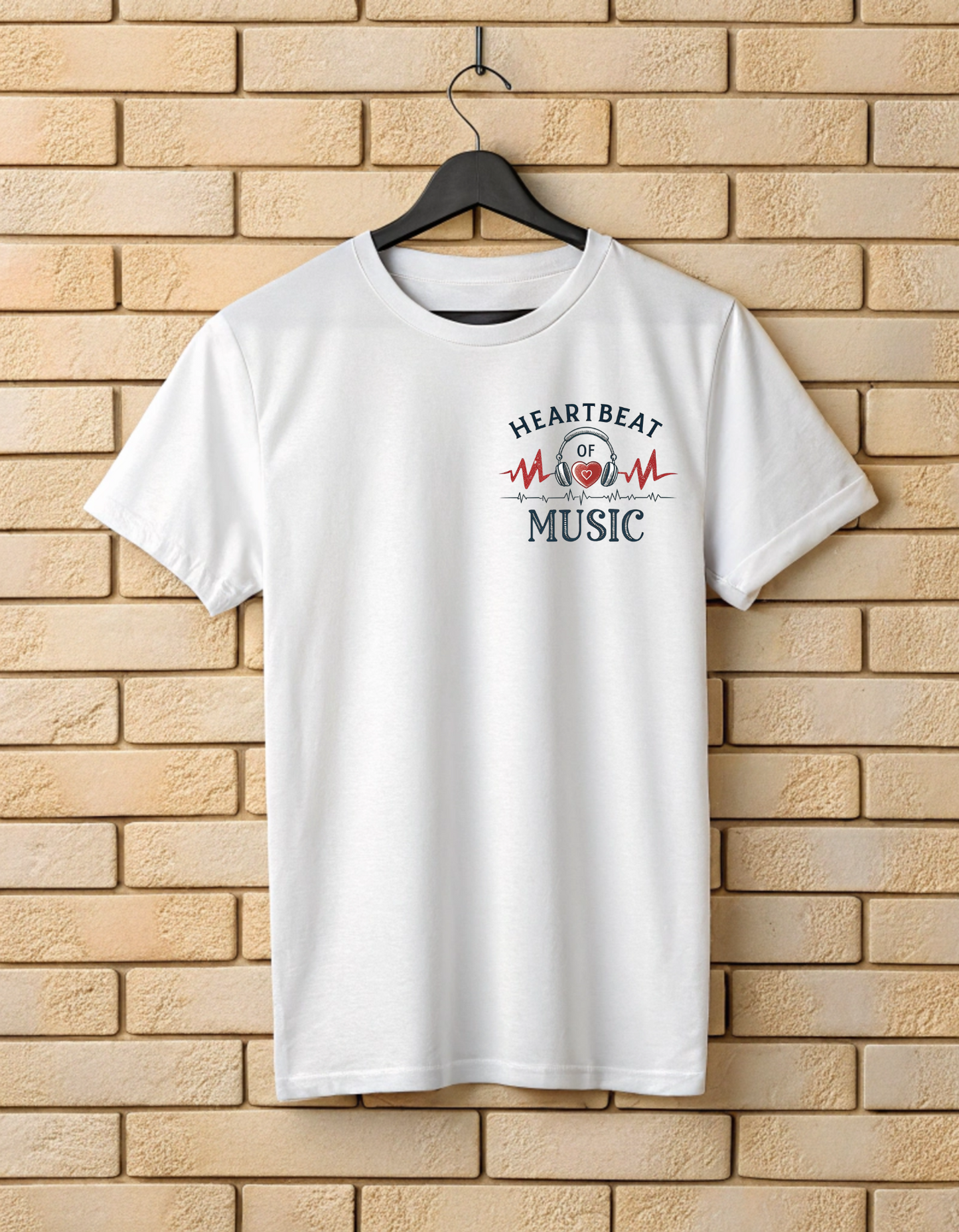 Heartbeat of Music | Unisex DJ T Shirt