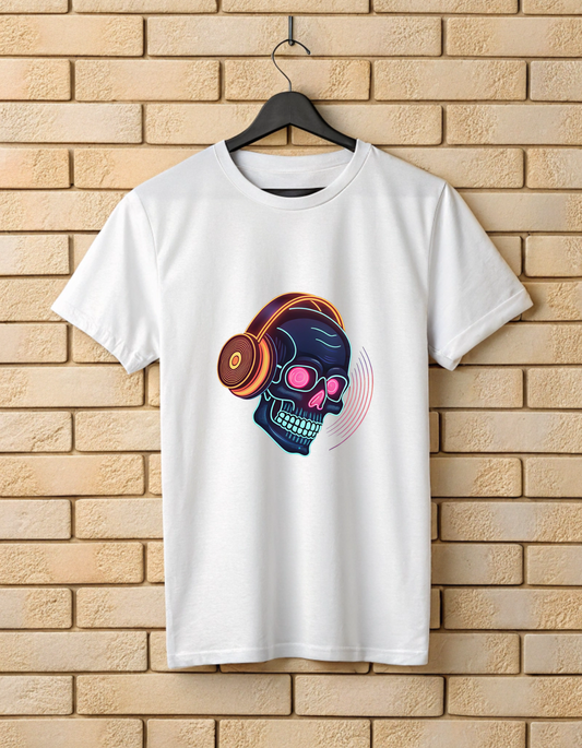 Skull Design | Unisex DJ T Shirt