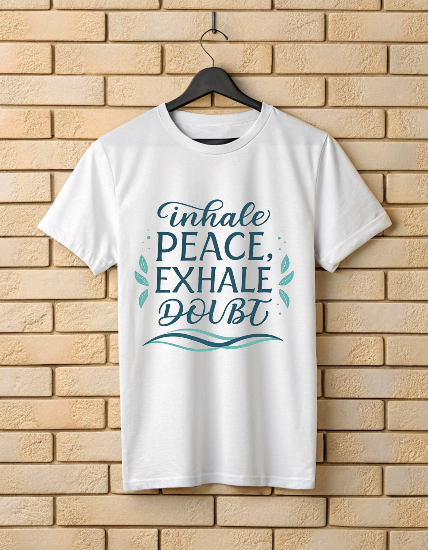 Inhale Peace, Exhale Doubt | Unisex Yoga Lover T Shirt