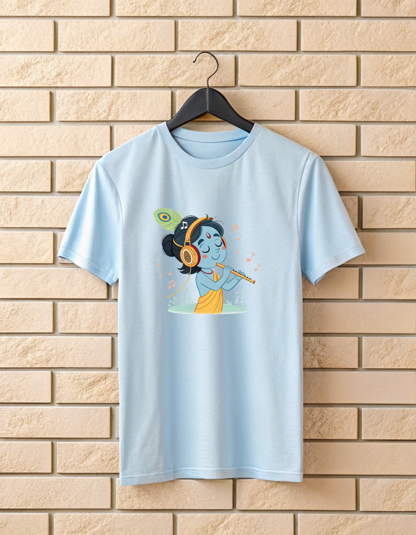 Shri Krishna Ji with Flute | Unisex Sanatan Lover T Shirt