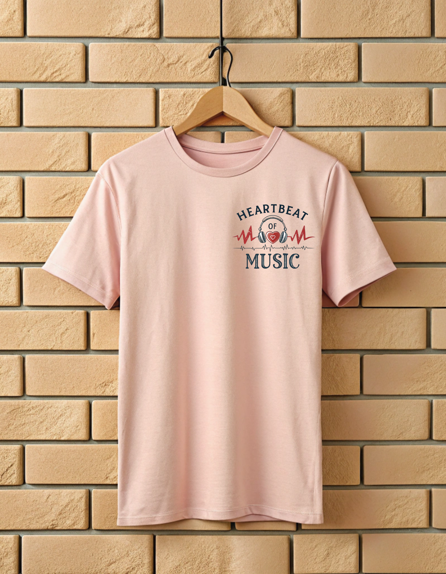 Heartbeat of Music | Unisex DJ T Shirt