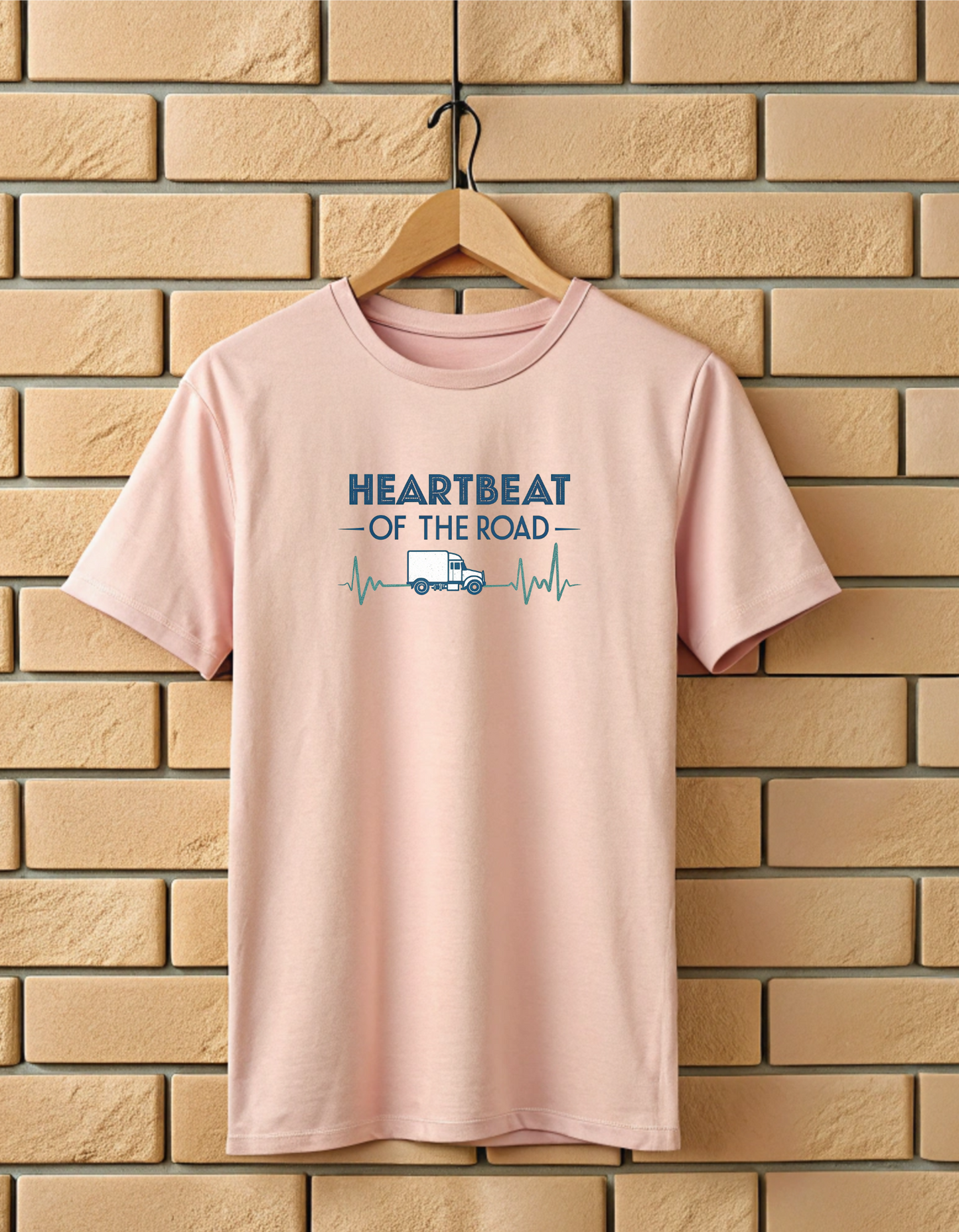 Heartbeat of the Road | Unisex Truckers T Shirt