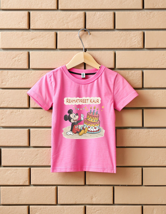 Customized Birthday T Shirt