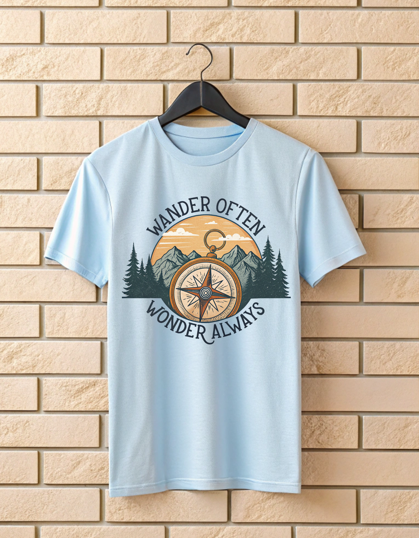 Wander Often Wonder Always | Unisex Nature & Travel Lover T Shirt