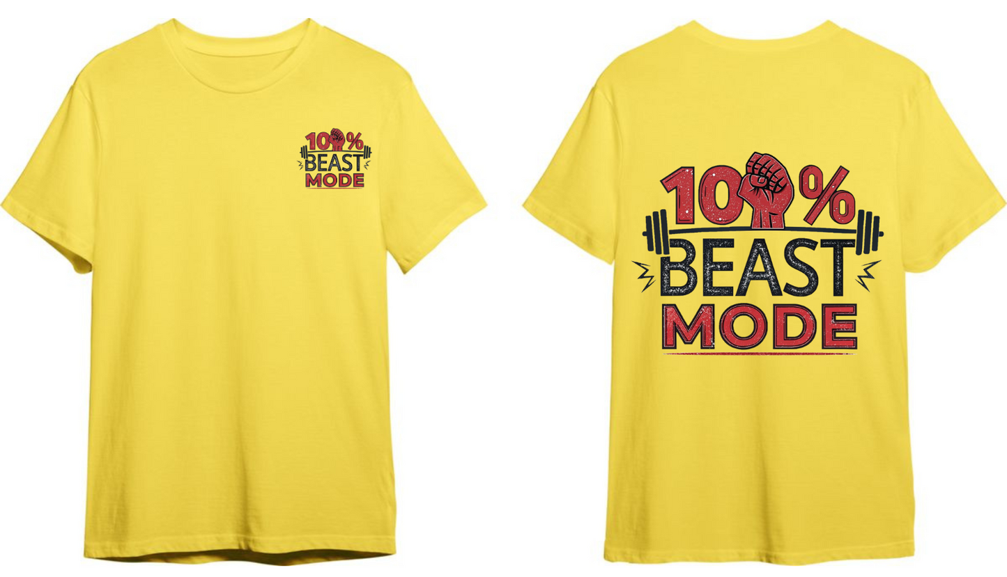 100% Beat Mode | Unisex GYM T Shirt