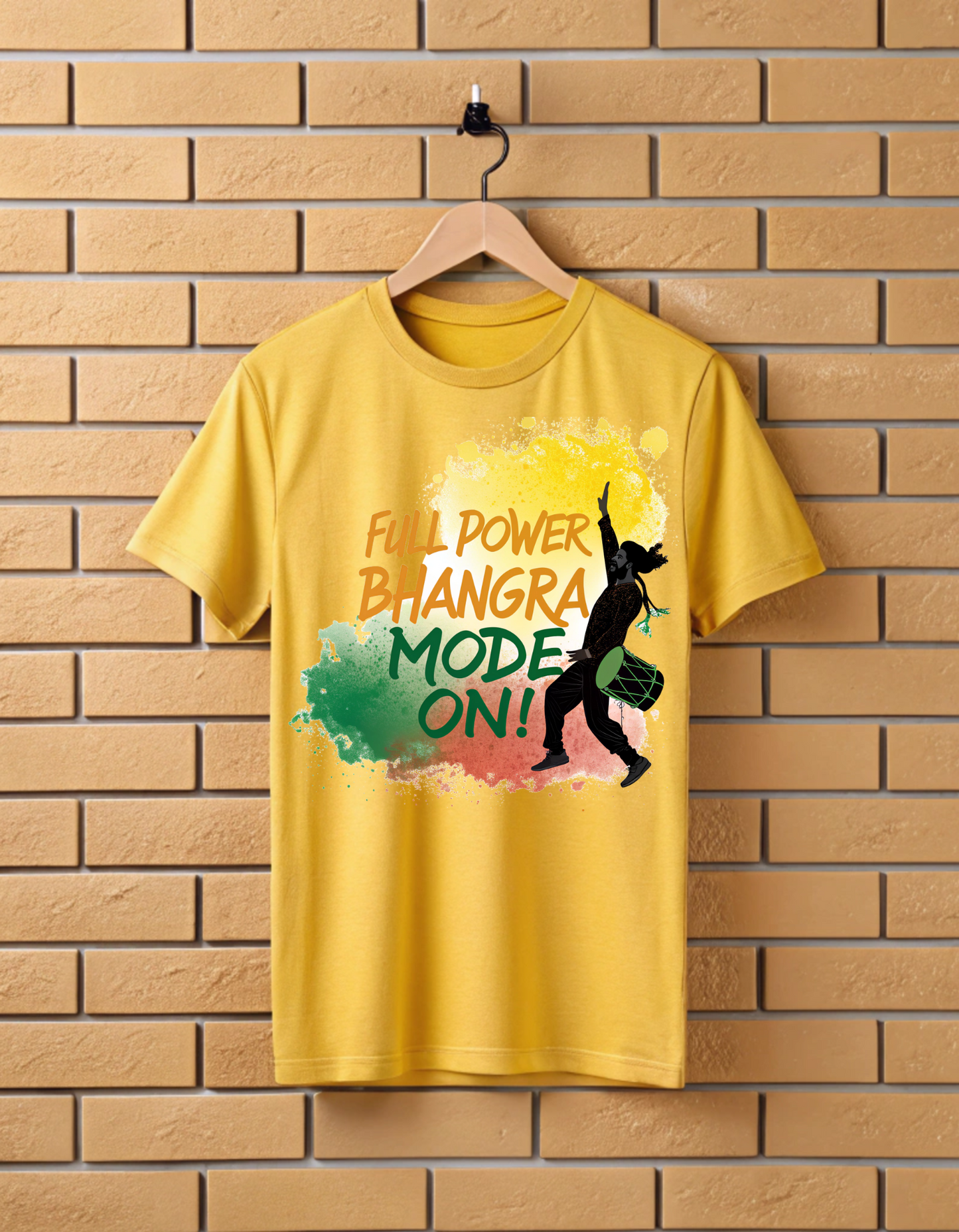 Full Bhangra Mode On | Unisex Bhangra Lover T Shirt