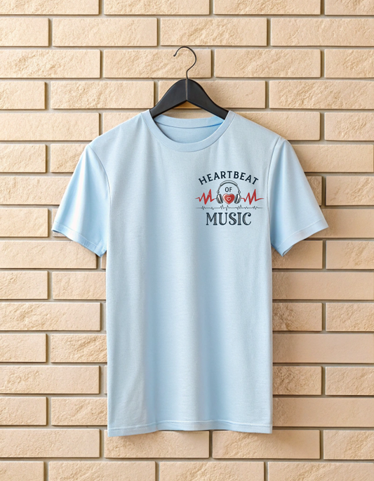 Heartbeat of Music | Unisex DJ T Shirt