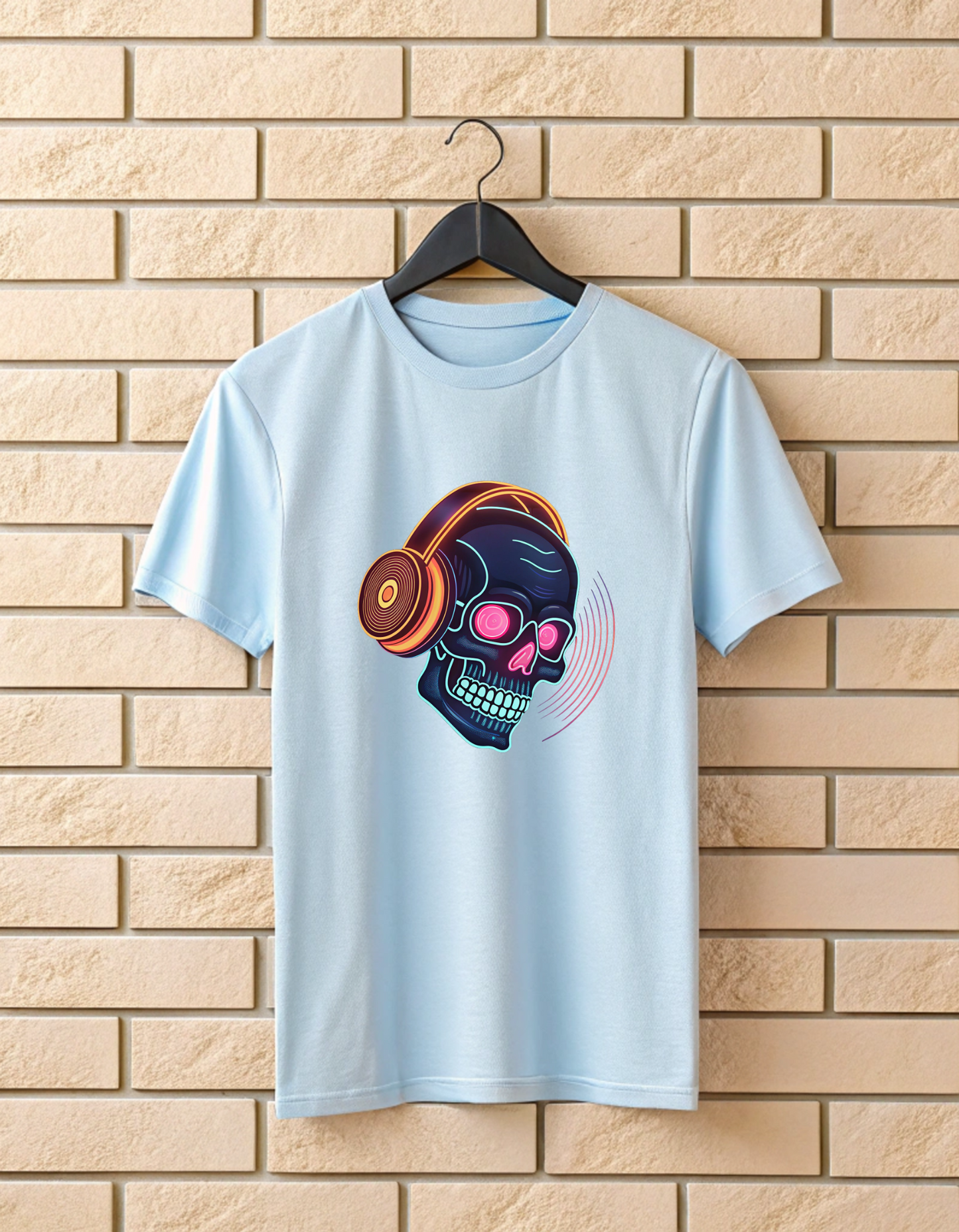 Skull Design | Unisex DJ T Shirt