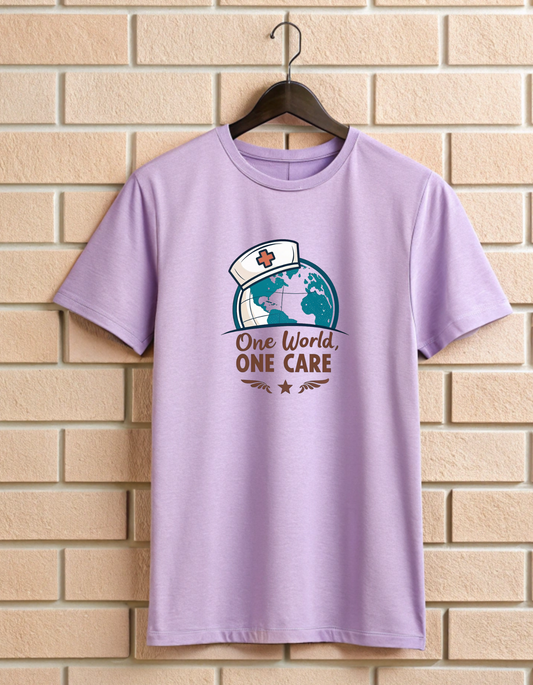 One World One Care | Unisex Nurse T Shirt