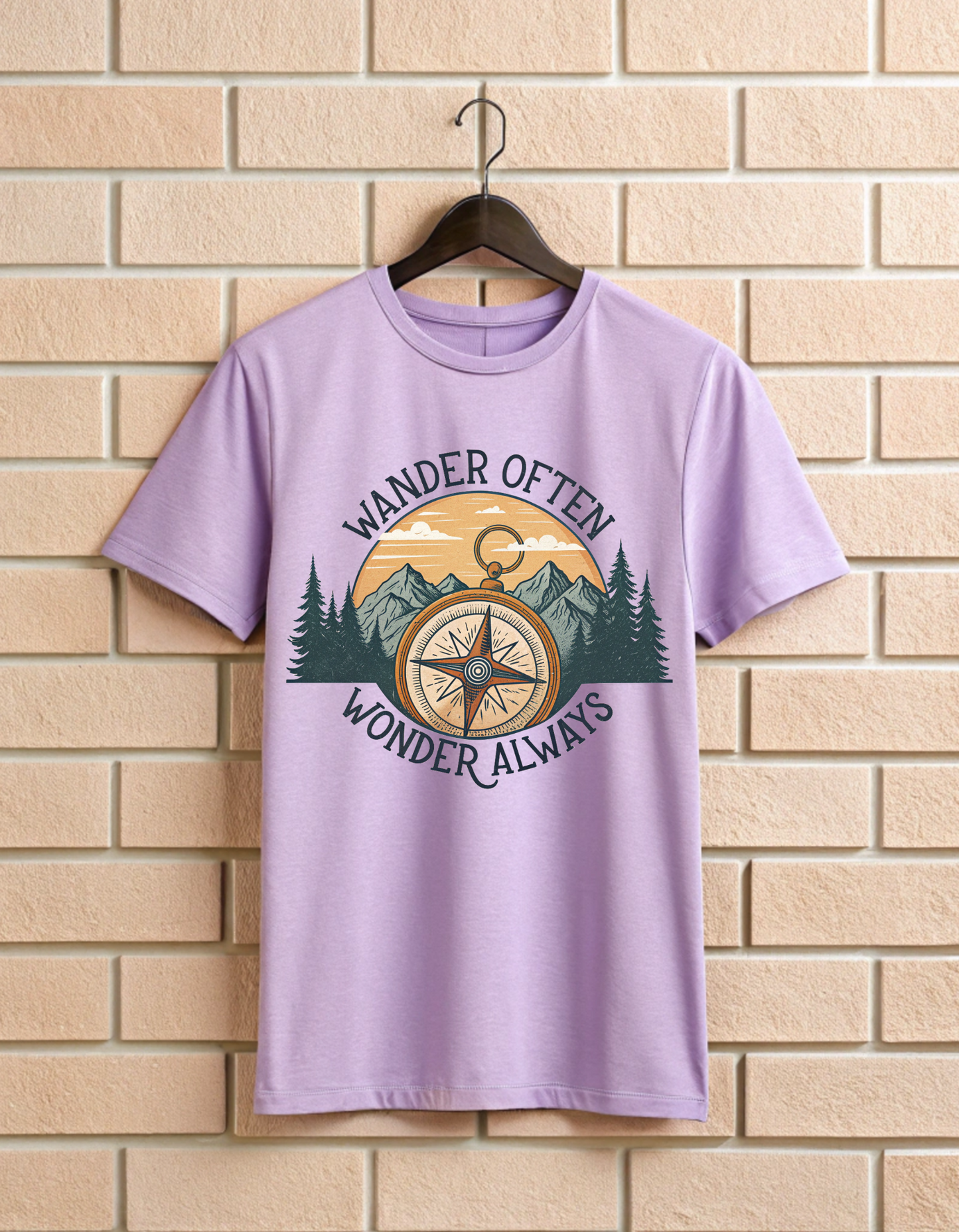 Wander Often Wonder Always | Unisex Nature & Travel Lover T Shirt