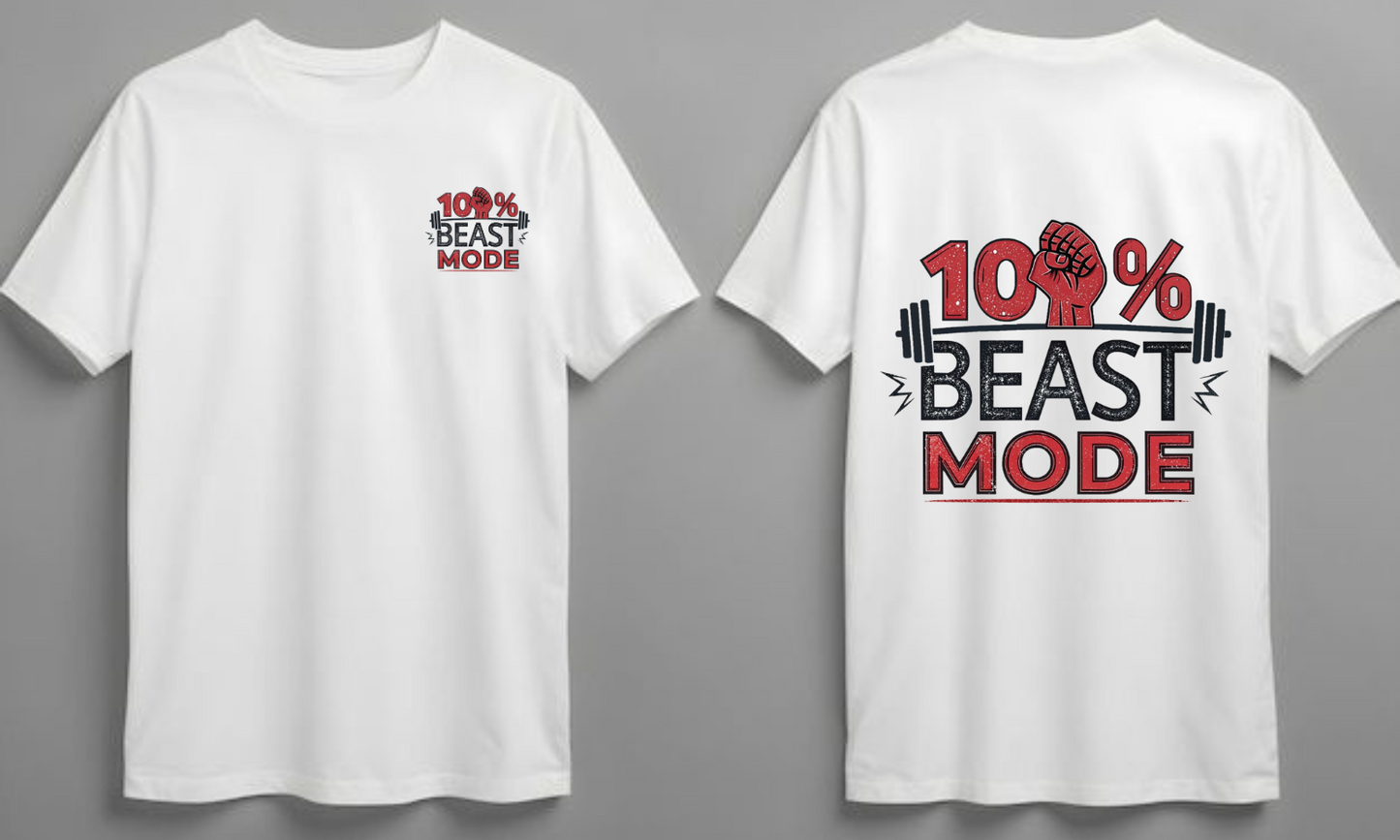 100% Beat Mode | Unisex GYM T Shirt