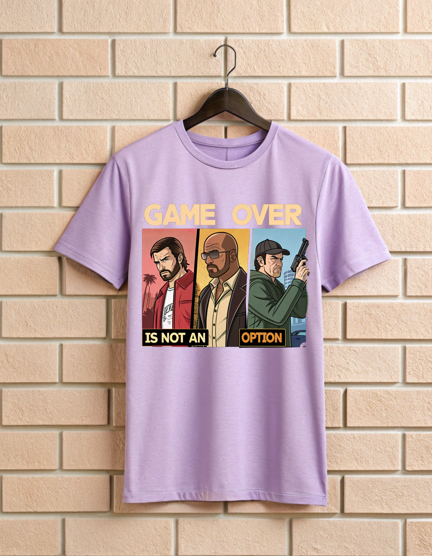 Game Over is not an Option | Unisex GTA Gaming Lover T Shirt