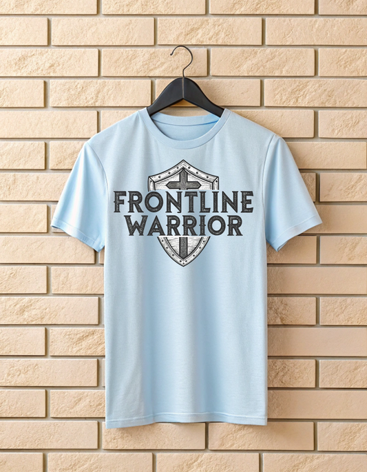 Frontline Warrior | Unisex Nurse T Shirt