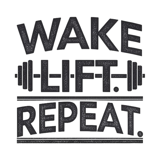 Wake Lift Repeat | Unisex GYM T Shirt