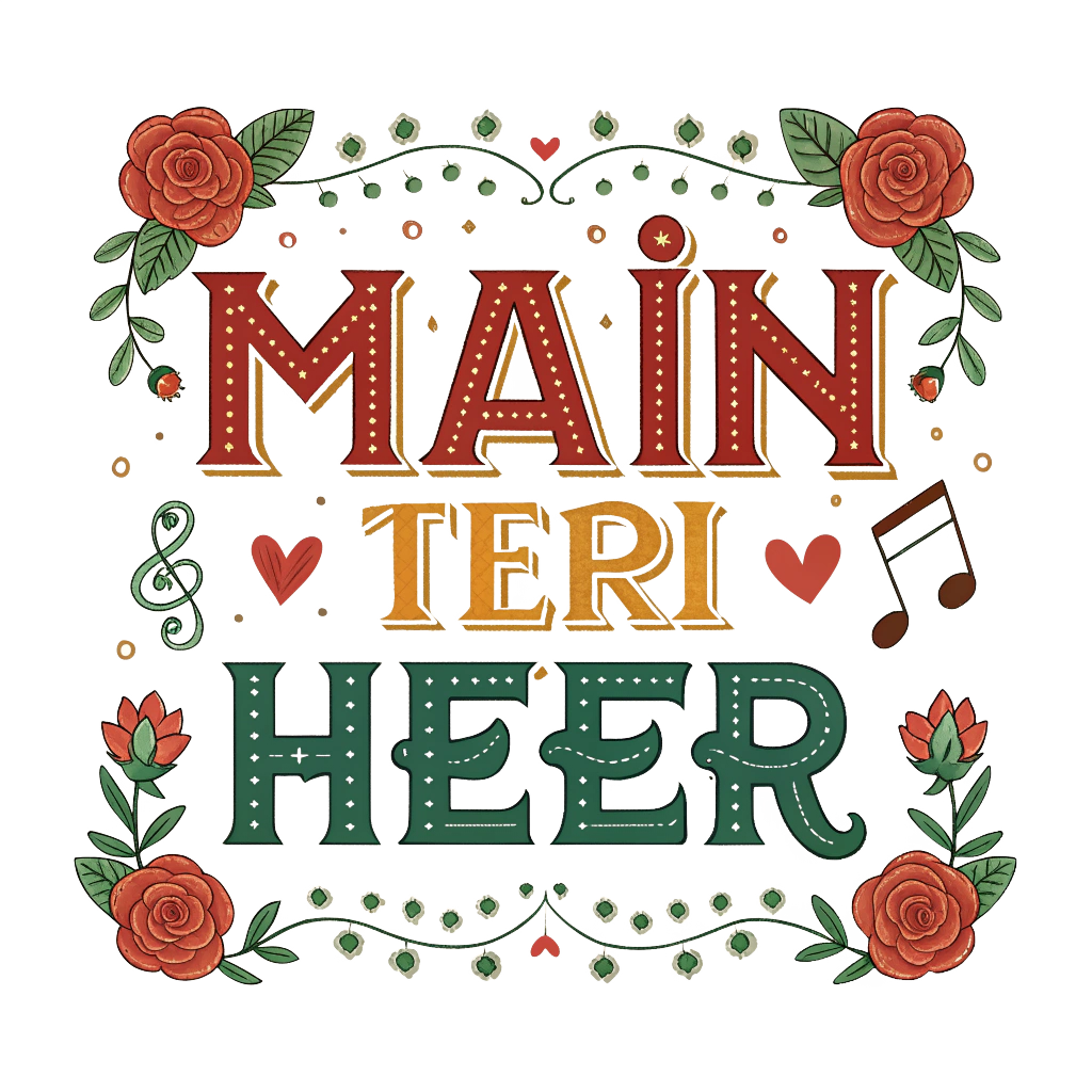 Main Tera Hero | Main Teri Heer | Couples Matching T Shirts