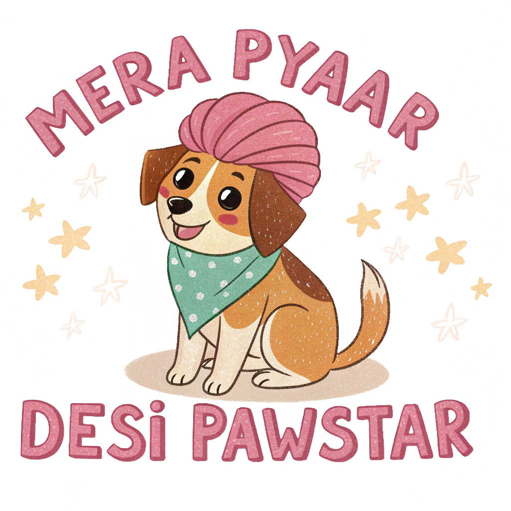 Mera Pyaar Desi Pawstar | Apnao Khareedo Nahi | Unisex Pet Lover T Shirt