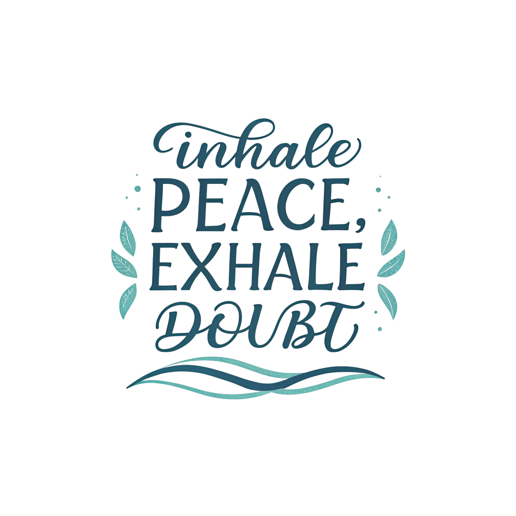 Inhale Peace, Exhale Doubt | Unisex Yoga Lover T Shirt