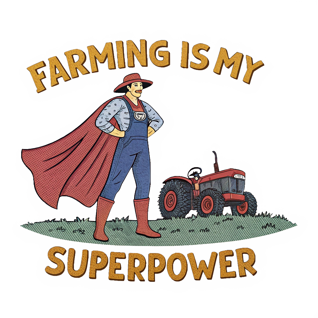 Farming is my Super Power | Unisex Farmers T Shirt