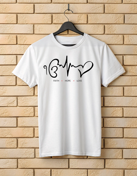 Ek Onkar Faith Hope Love | Unisex Sikh Lover T Shirt