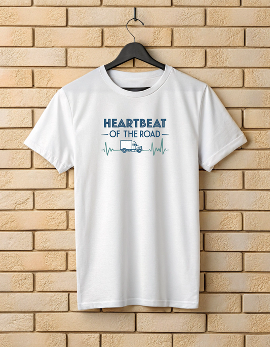 Heartbeat of the Road | Unisex Truckers T Shirt