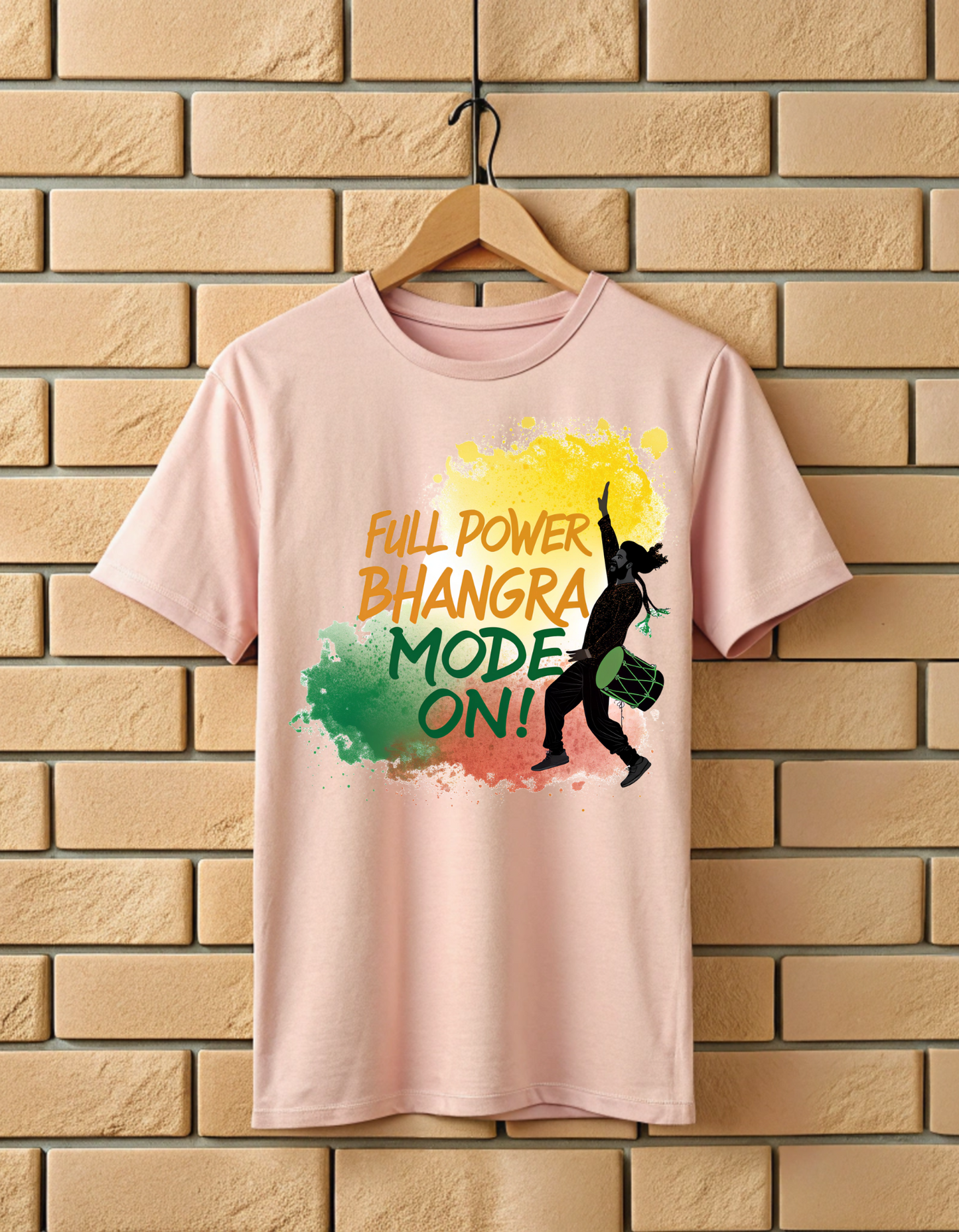 Full Bhangra Mode On | Unisex Bhangra Lover T Shirt