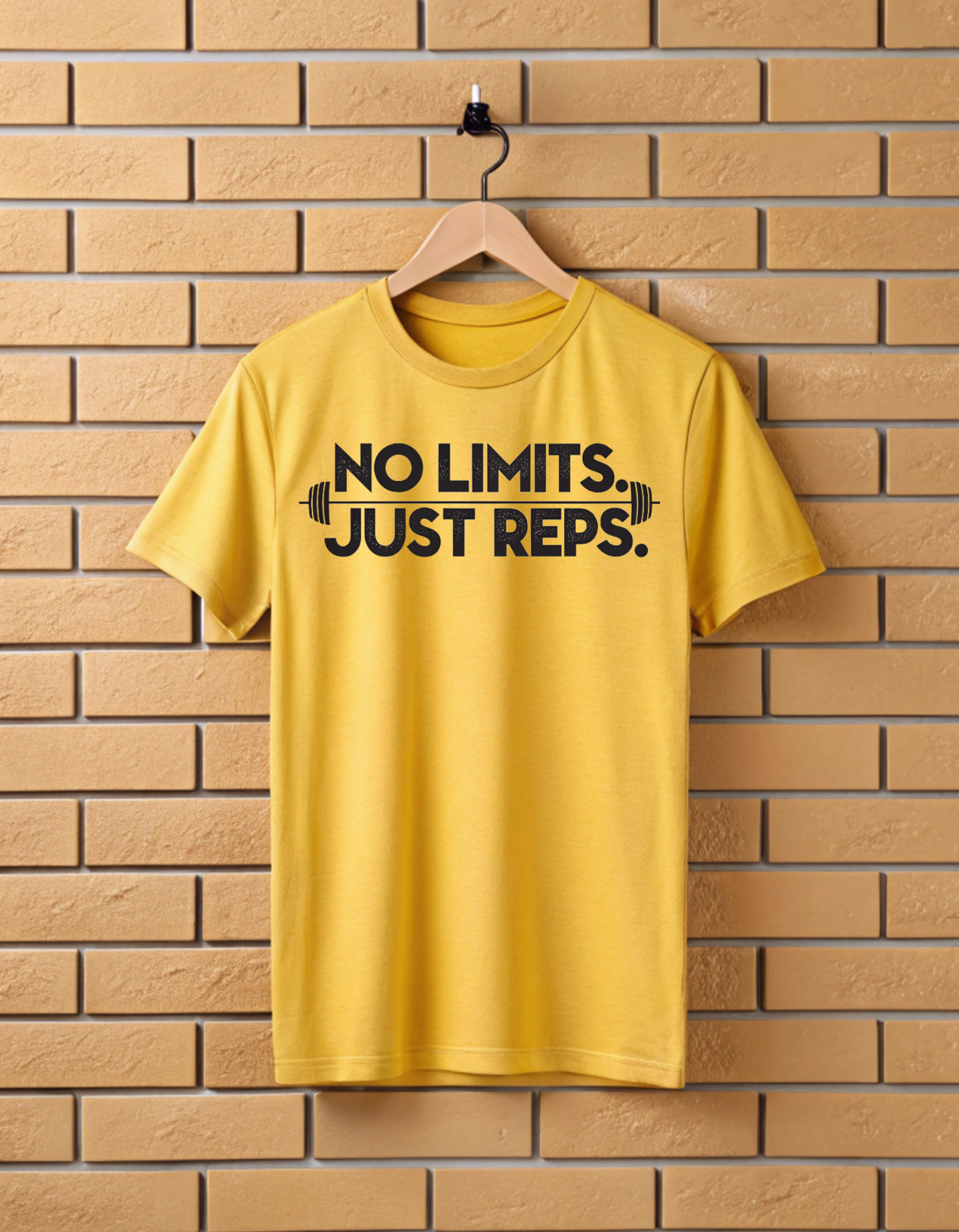 No Limits Just Reps | Unisex GYM T Shirt
