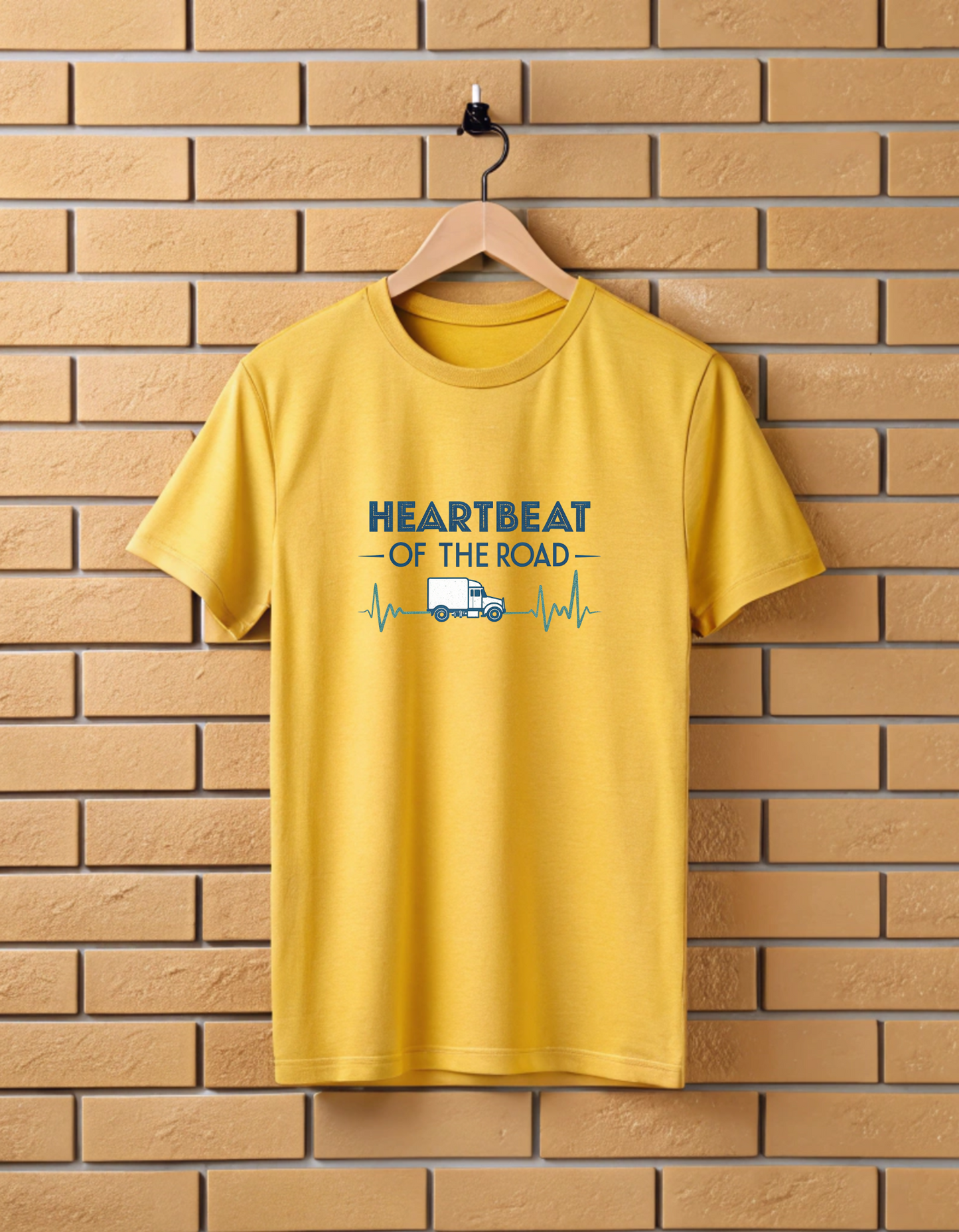 Heartbeat of the Road | Unisex Truckers T Shirt