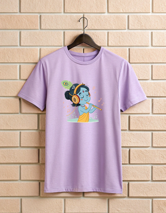 Shri Krishna Ji with Flute | Unisex Sanatan Lover T Shirt