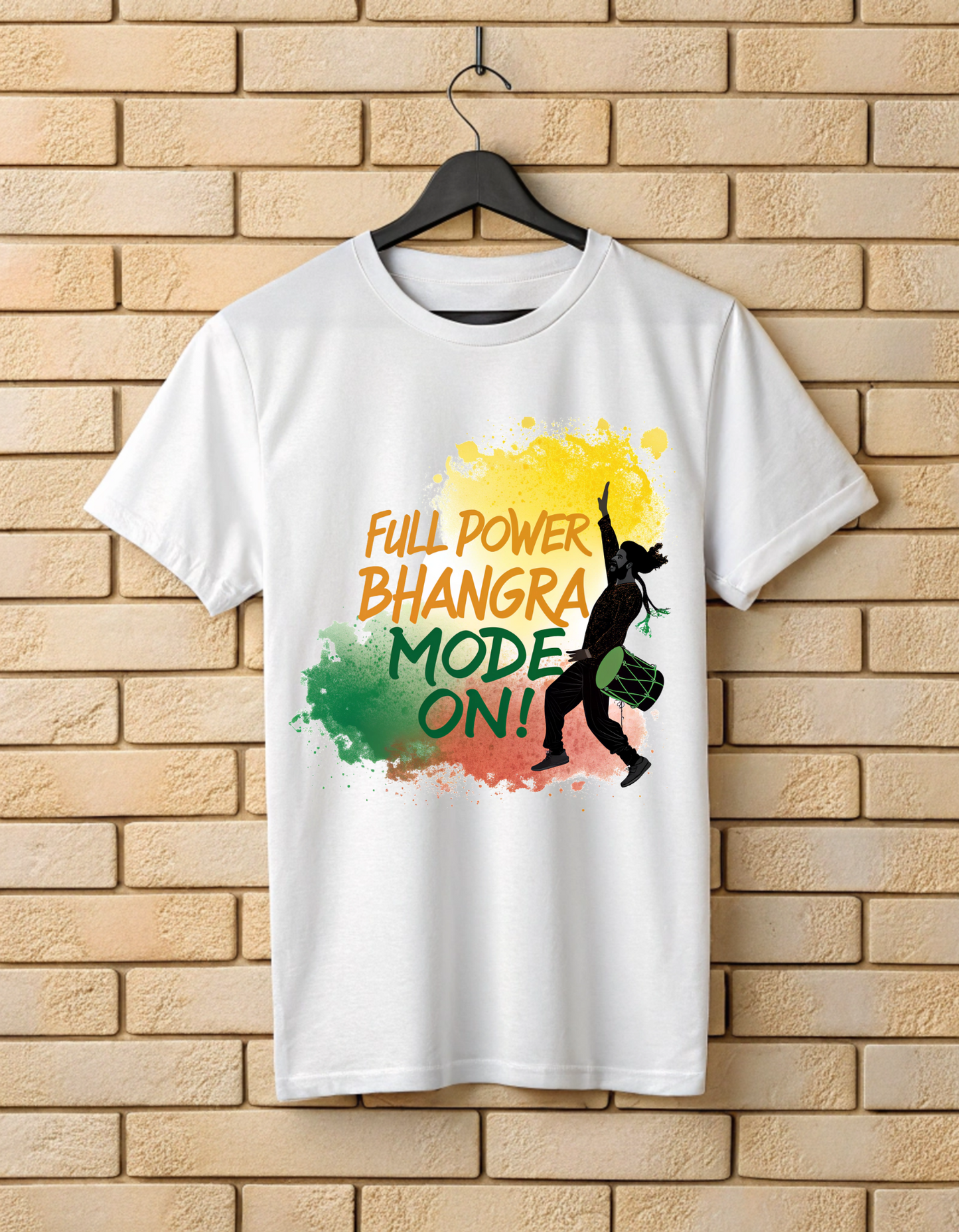 Full Bhangra Mode On | Unisex Bhangra Lover T Shirt