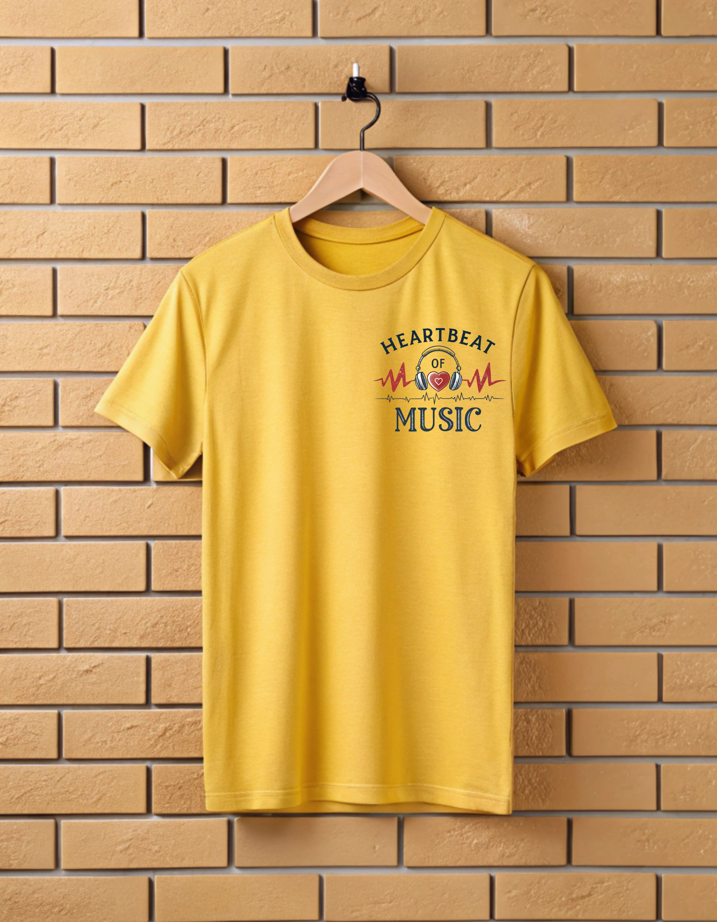 Heartbeat of Music | Unisex DJ T Shirt