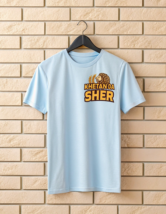 Khetan Da Sher | Unisex Farmers T Shirt