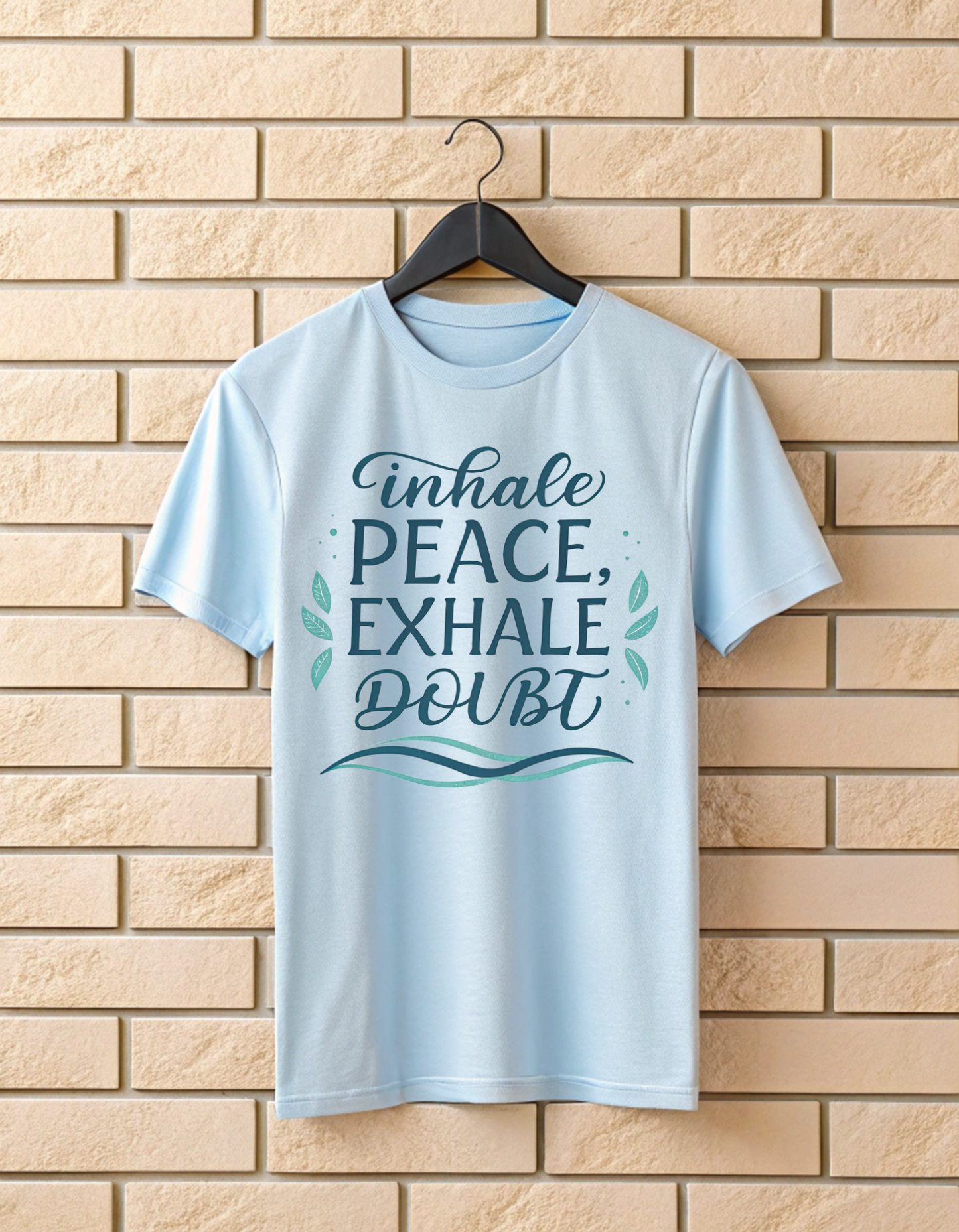 Inhale Peace, Exhale Doubt | Unisex Yoga Lover T Shirt