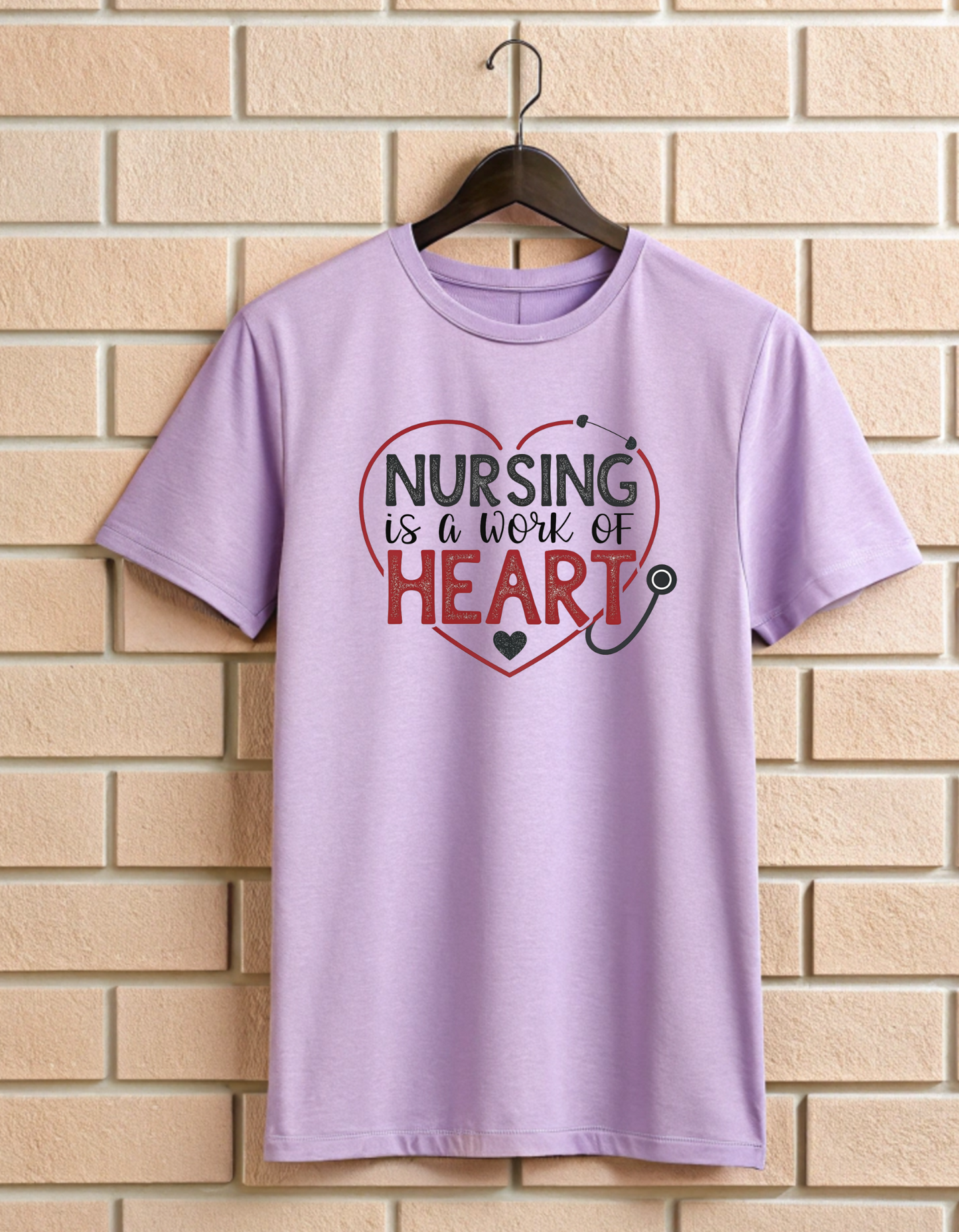 Nursing is a work of heart | Unisex Nurse T Shirt