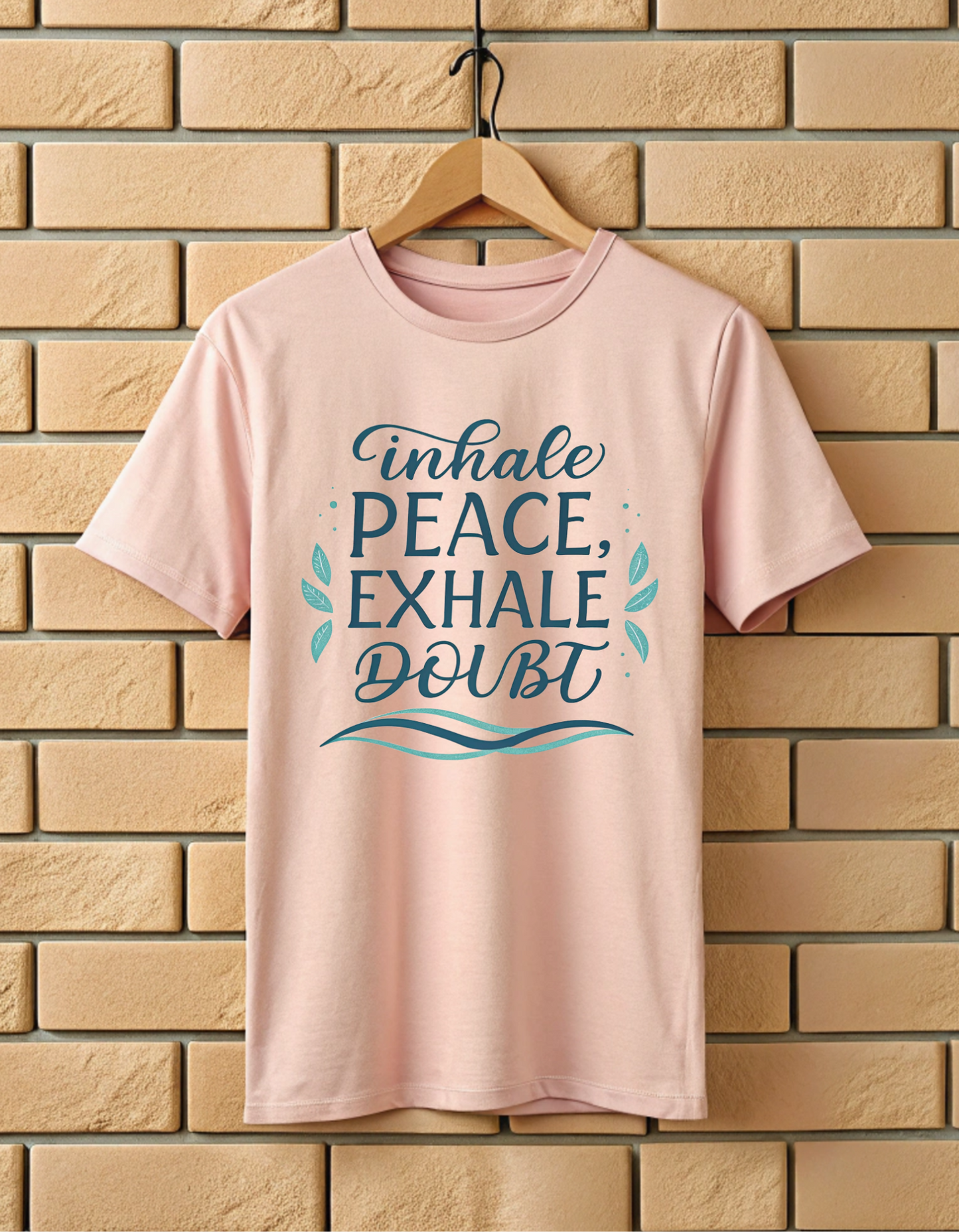 Inhale Peace, Exhale Doubt | Unisex Yoga Lover T Shirt