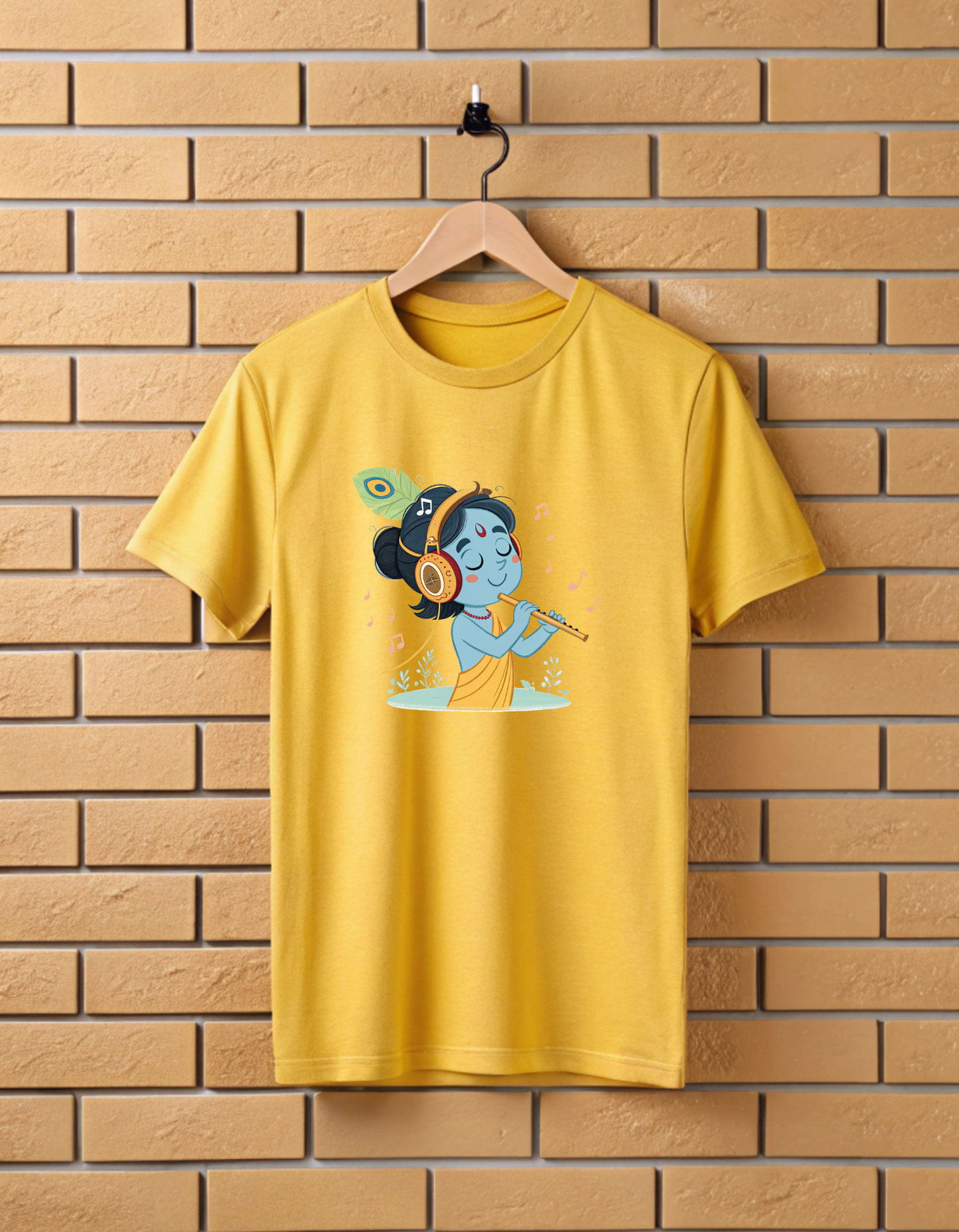 Shri Krishna Ji with Flute | Unisex Sanatan Lover T Shirt