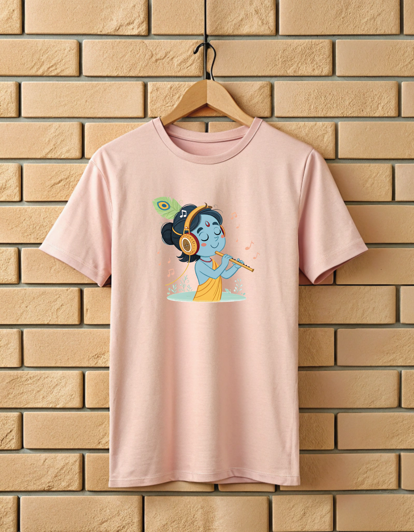 Shri Krishna Ji with Flute | Unisex Sanatan Lover T Shirt