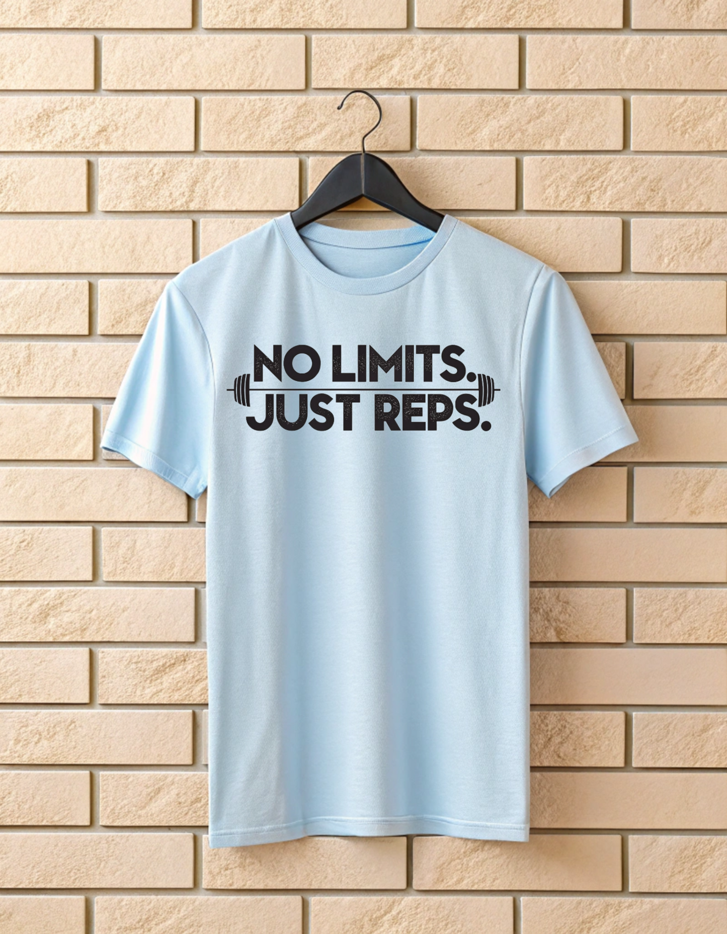 No Limits Just Reps | Unisex GYM T Shirt