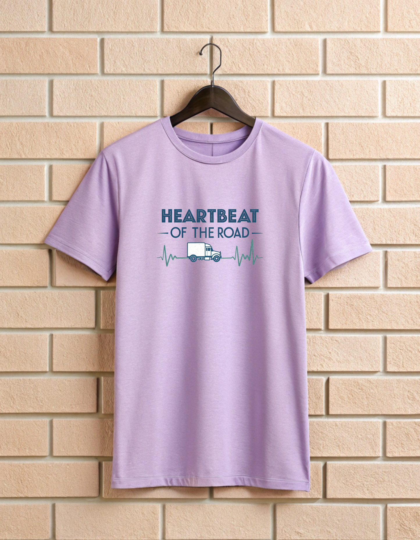 Heartbeat of the Road | Unisex Truckers T Shirt