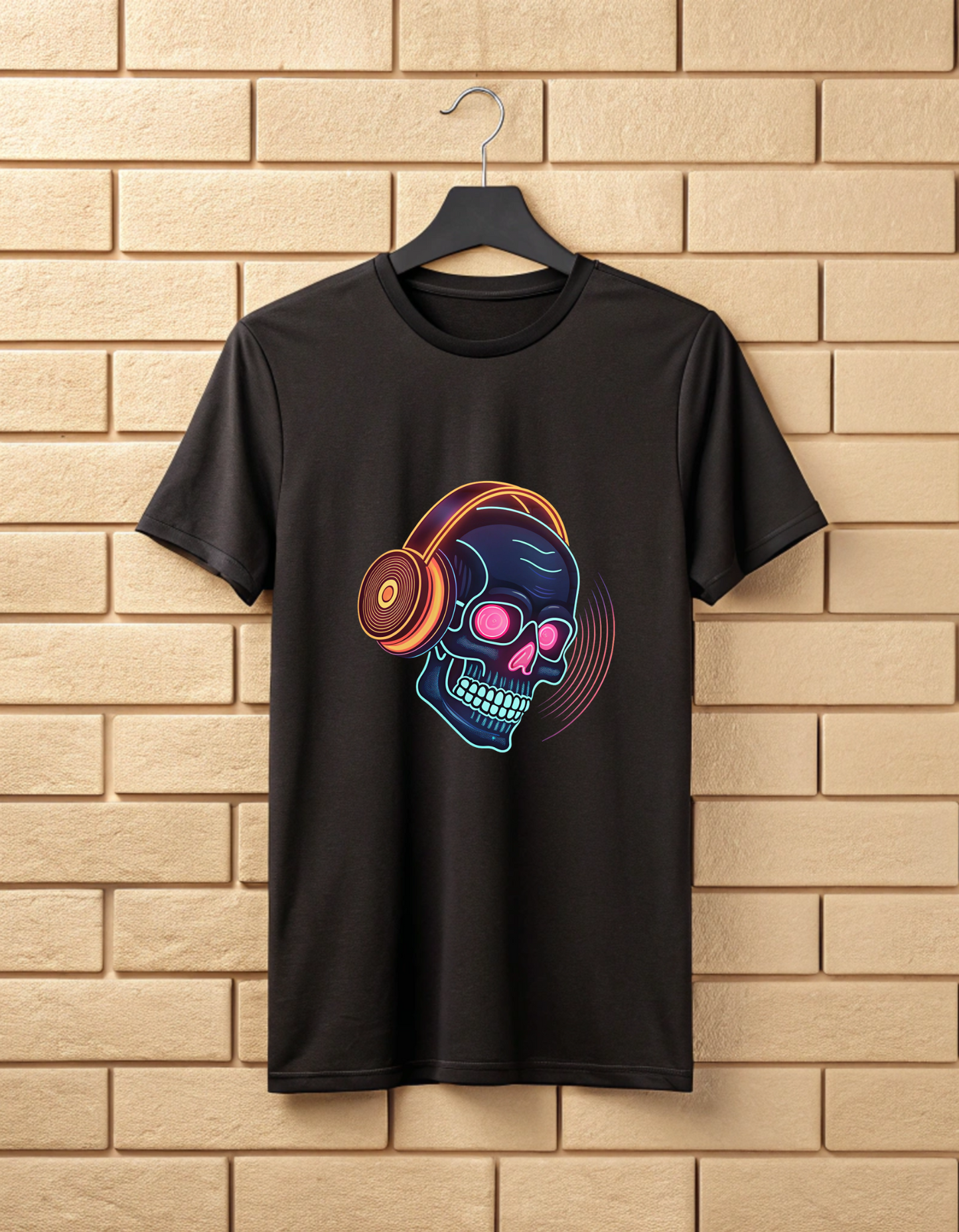 Skull Design | Unisex DJ T Shirt