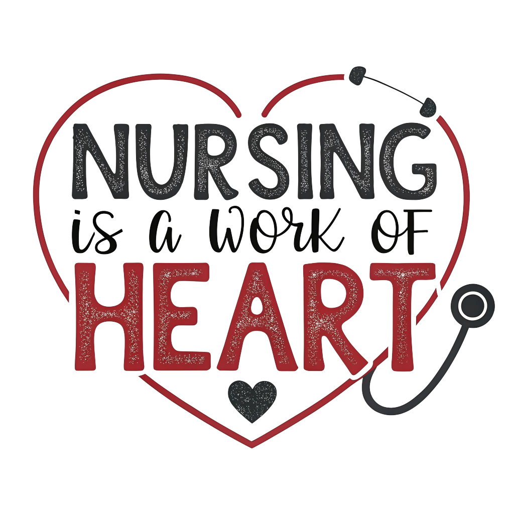 Nursing is a work of heart | Unisex Nurse T Shirt