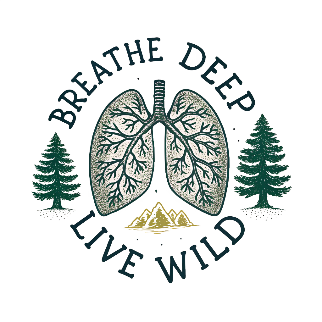 Breathe Deep Live Wild | Unisex Nature & Travel T Shirt