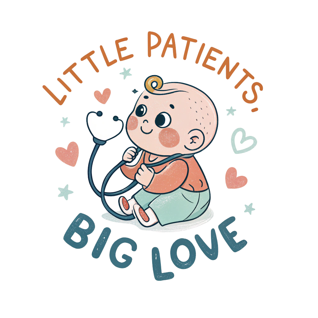 Little Patients Big Love | Doctors T Shirt