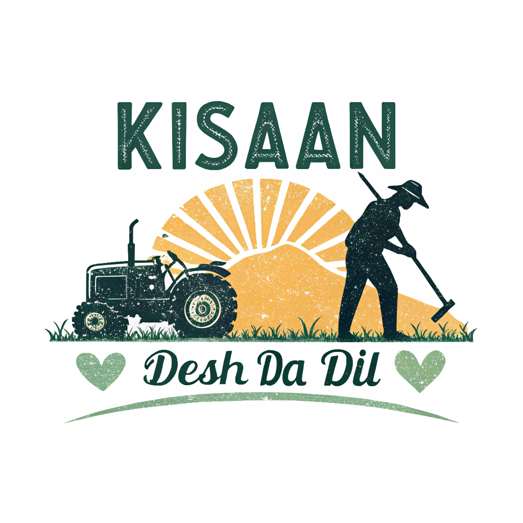 Kisaan Desh Da Dil | Farmers T Shirt