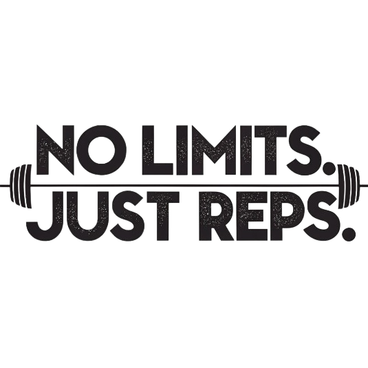 No Limits Just Reps | Unisex GYM T Shirt