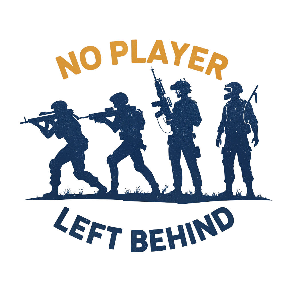 No Players Left Behind | PUBG Gaming Lover T Shirt