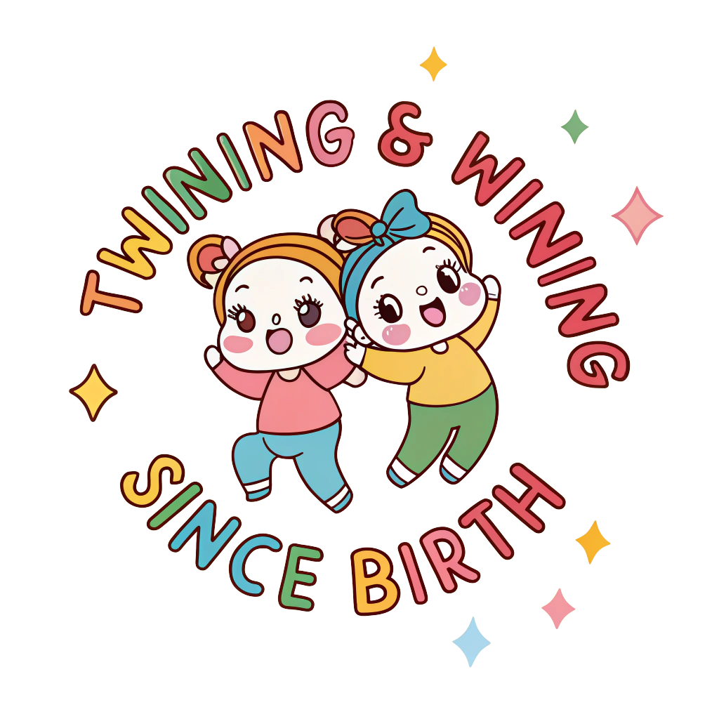Twinning & Winning Since Birth | Mother & Daughter Matching T Shirts