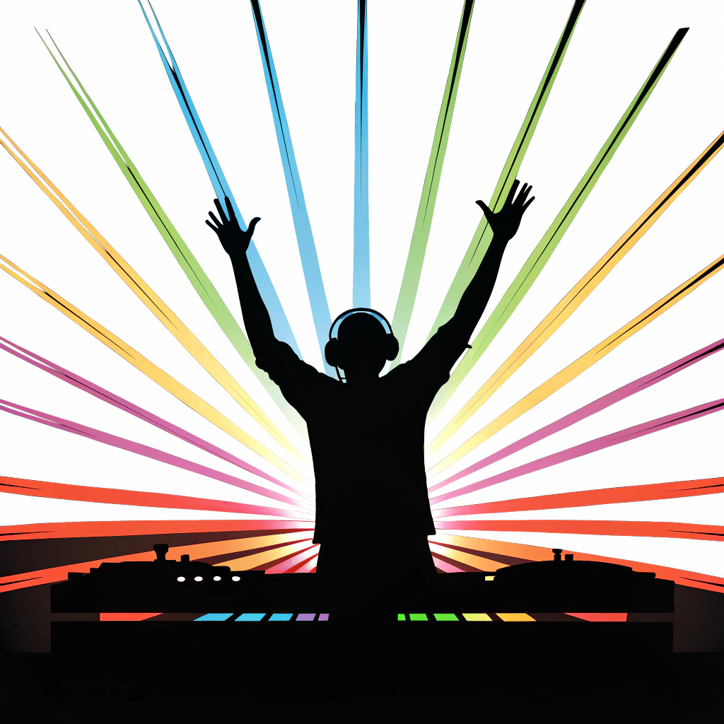 Hands Up DJ | Unisex DJ T Shirt